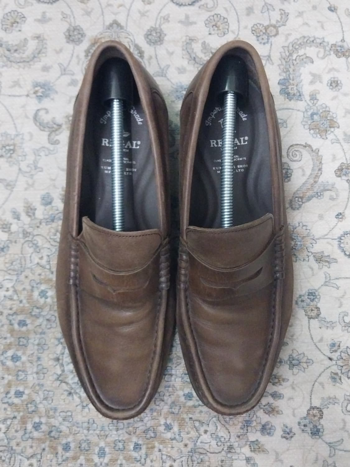 리갈 브라운 가죽 로퍼 245mm 상품이미지2