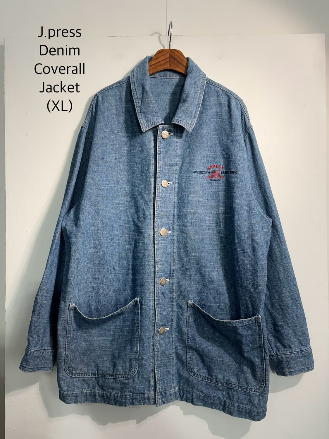 J.press 제이프레스 초어 데님 커버올 자켓 XL~2XL 상품이미지1