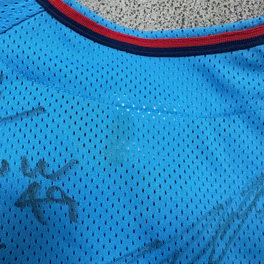 롯데자이언츠 정보근 김상수 유강남 최이준 등 동료 친필싸인 야구 유니폼 상품이미지10