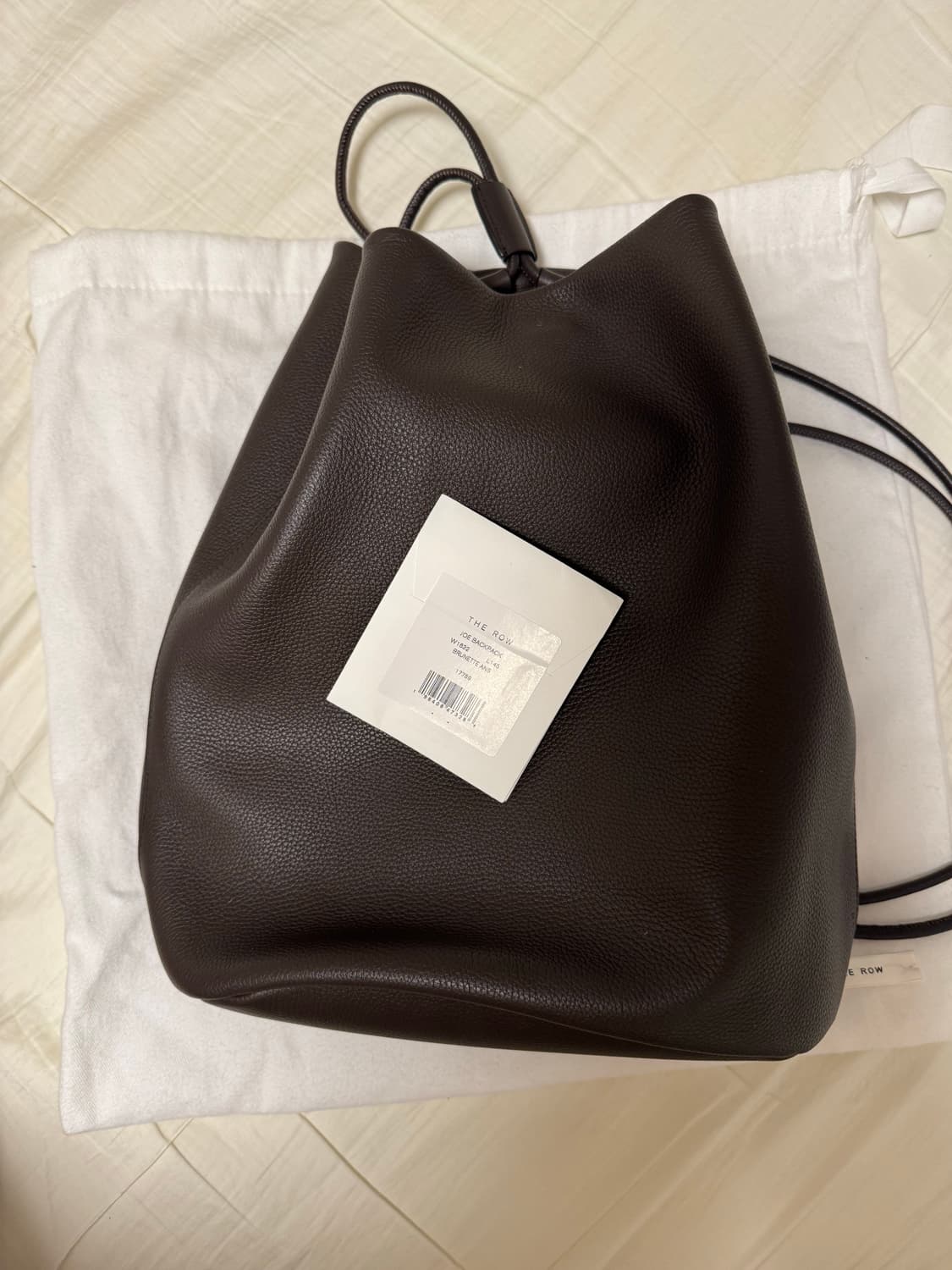 The row joe backpack 더로우 조 백팩 브라운 상품이미지2