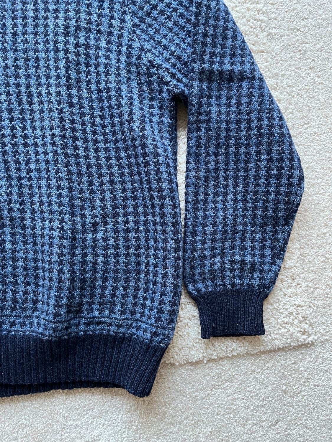 90s 브룩스 브라더스 셔틀랜드 울 하운드투스 니트 (100) 상품이미지5