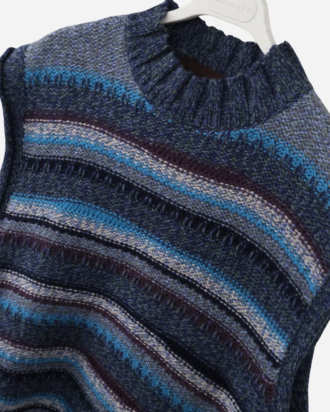 Alpha Vintage Stripe Knit Vest 상품이미지6
