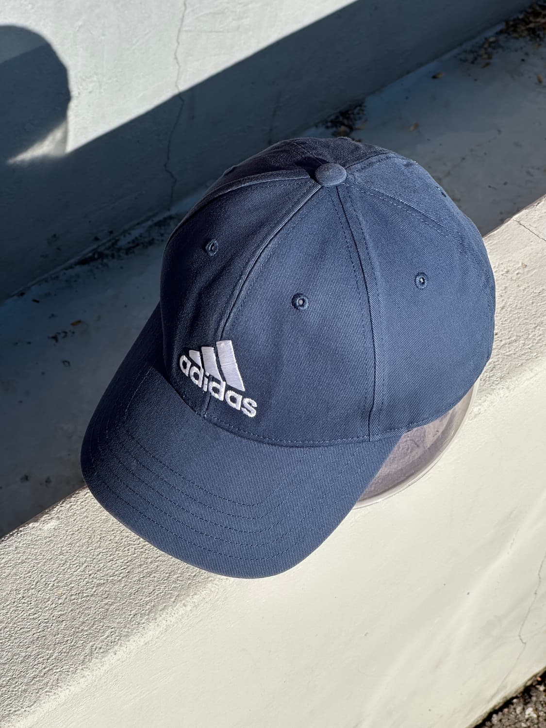 [F] 아디다스 로고 네이비 볼캡 모자 상품이미지2