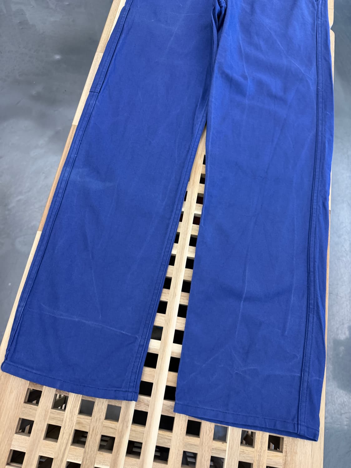 WASHED OLD VINTAGE PURPLE NAVY 프렌치워크팬츠 상품이미지6