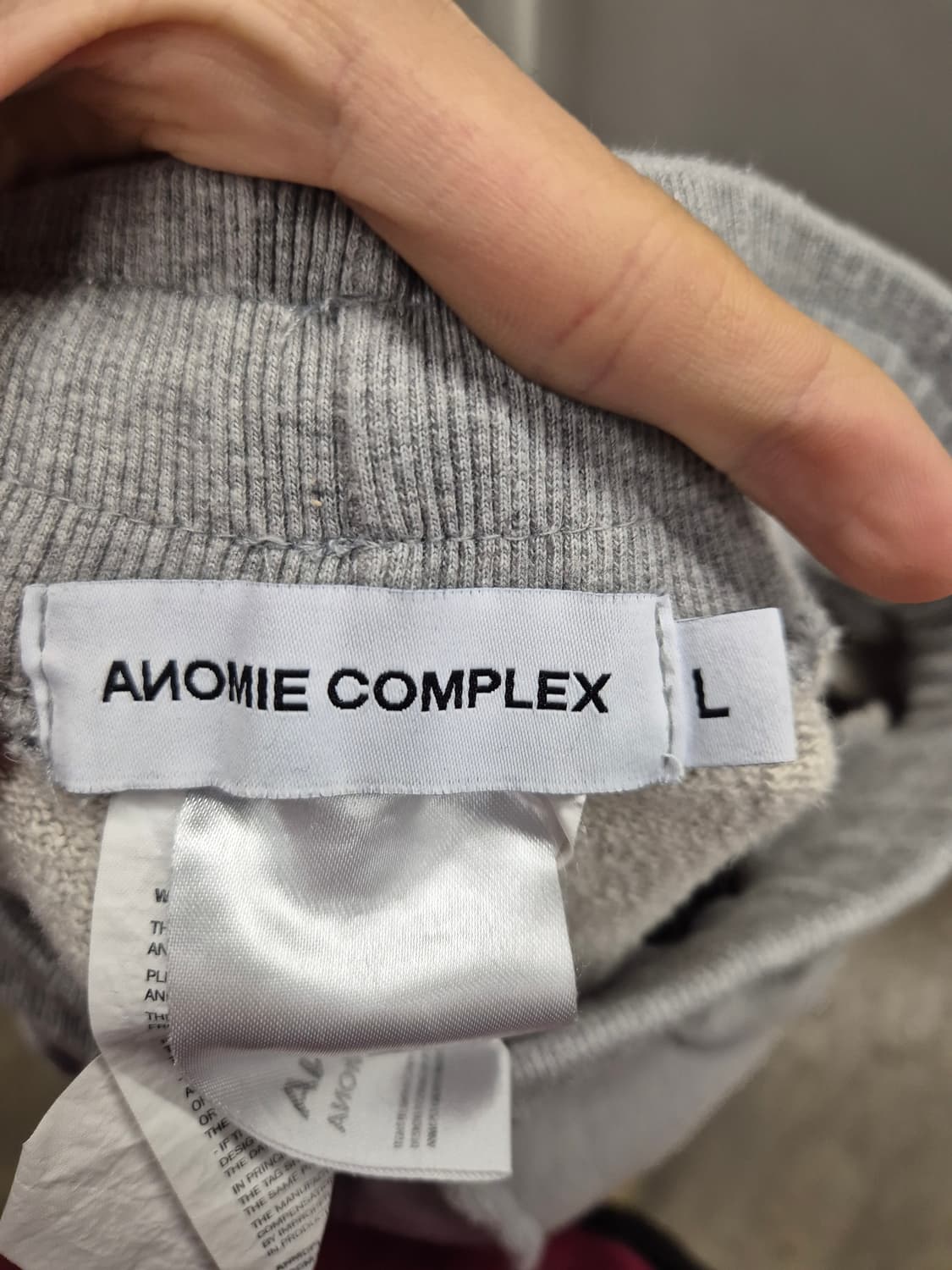 ANOMIE COMPLEX 카고 조거 팬츠 L 그레이 상품이미지4