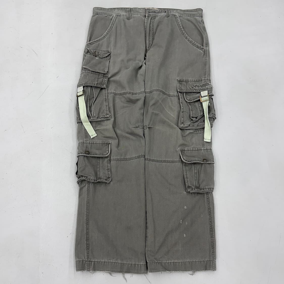 멀티포켓 Y2K 탄창 와이드 유틸리티 와이드 카고팬츠 상품이미지2