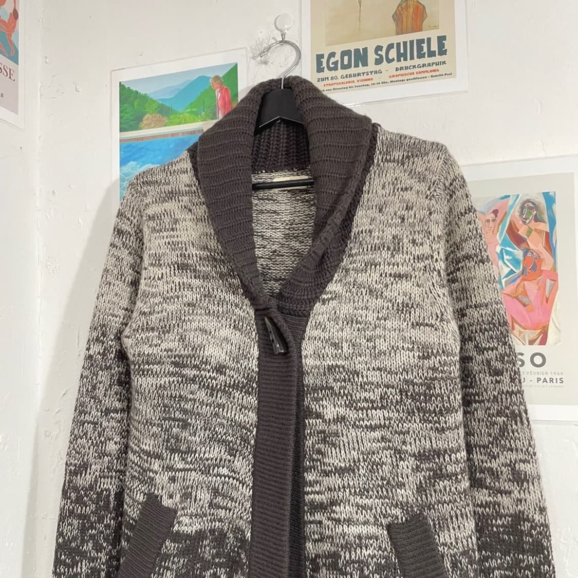 모리걸 토글단추 케이프 가디건 상품이미지4