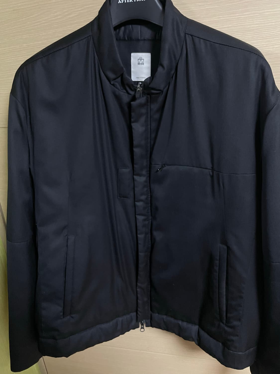 폴리테루 하이커 블루종 자켓 4사이즈 블랙 상품이미지1