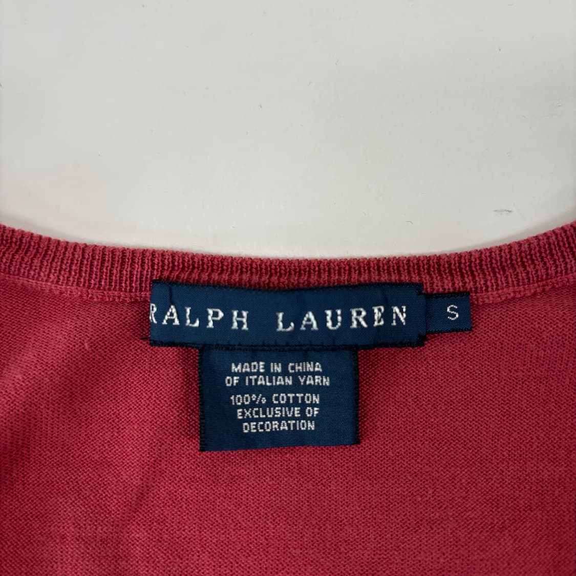 폴로 브이넥 니트 상품이미지6