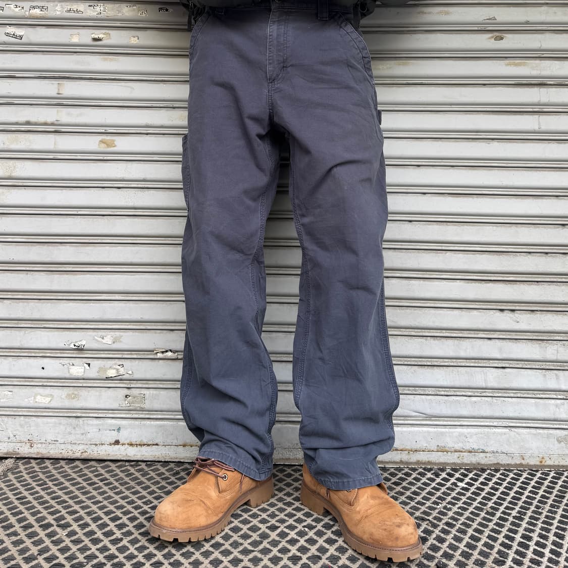 90‘s Carhartt Navy Work Pants 상품이미지1