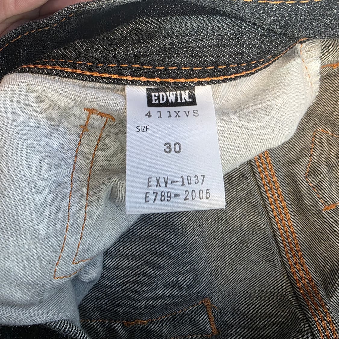 [30]에드윈 웨스턴 신치백 데님 팬츠 상품이미지4