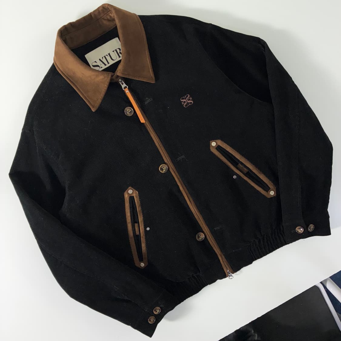 Satur 세터 테오 스웨이드 파일럿 자켓 상품이미지2