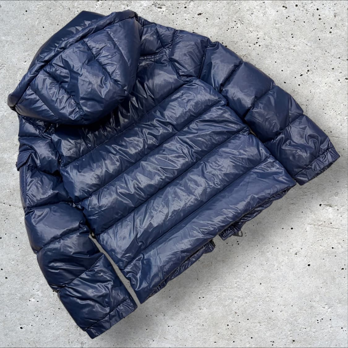 S.A.M. 샘 뉴욕 네이비 광택 패딩 점퍼 B875 상품이미지2