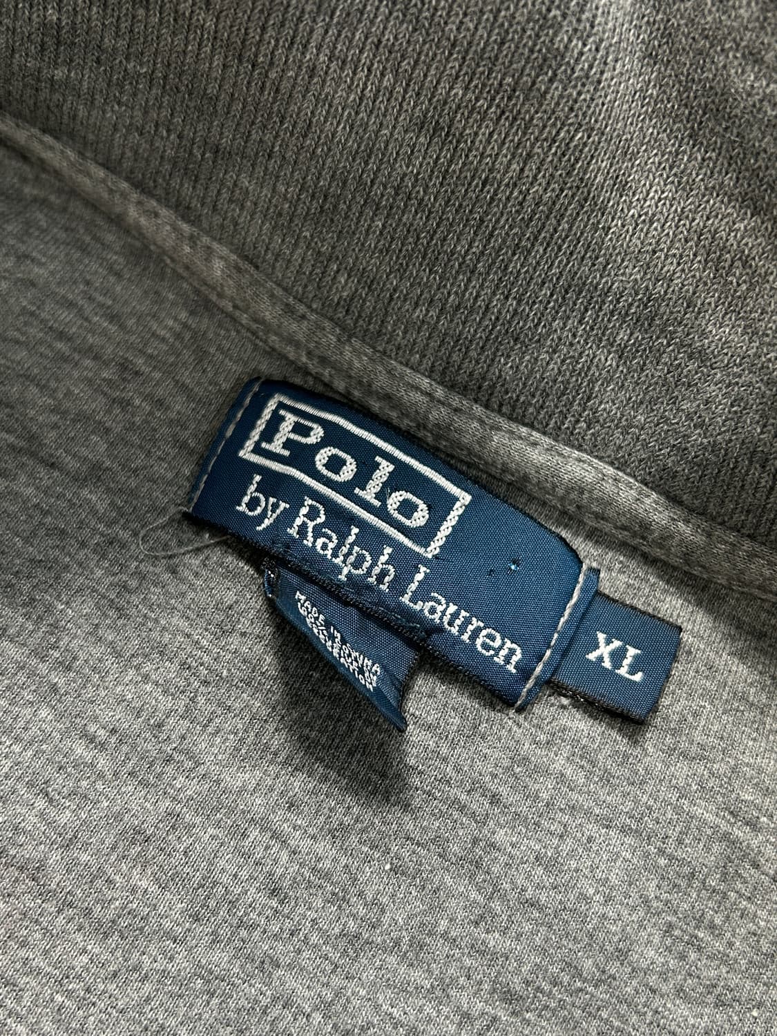 폴로 랄프로렌 그레이 하프집업 니트  상품이미지7