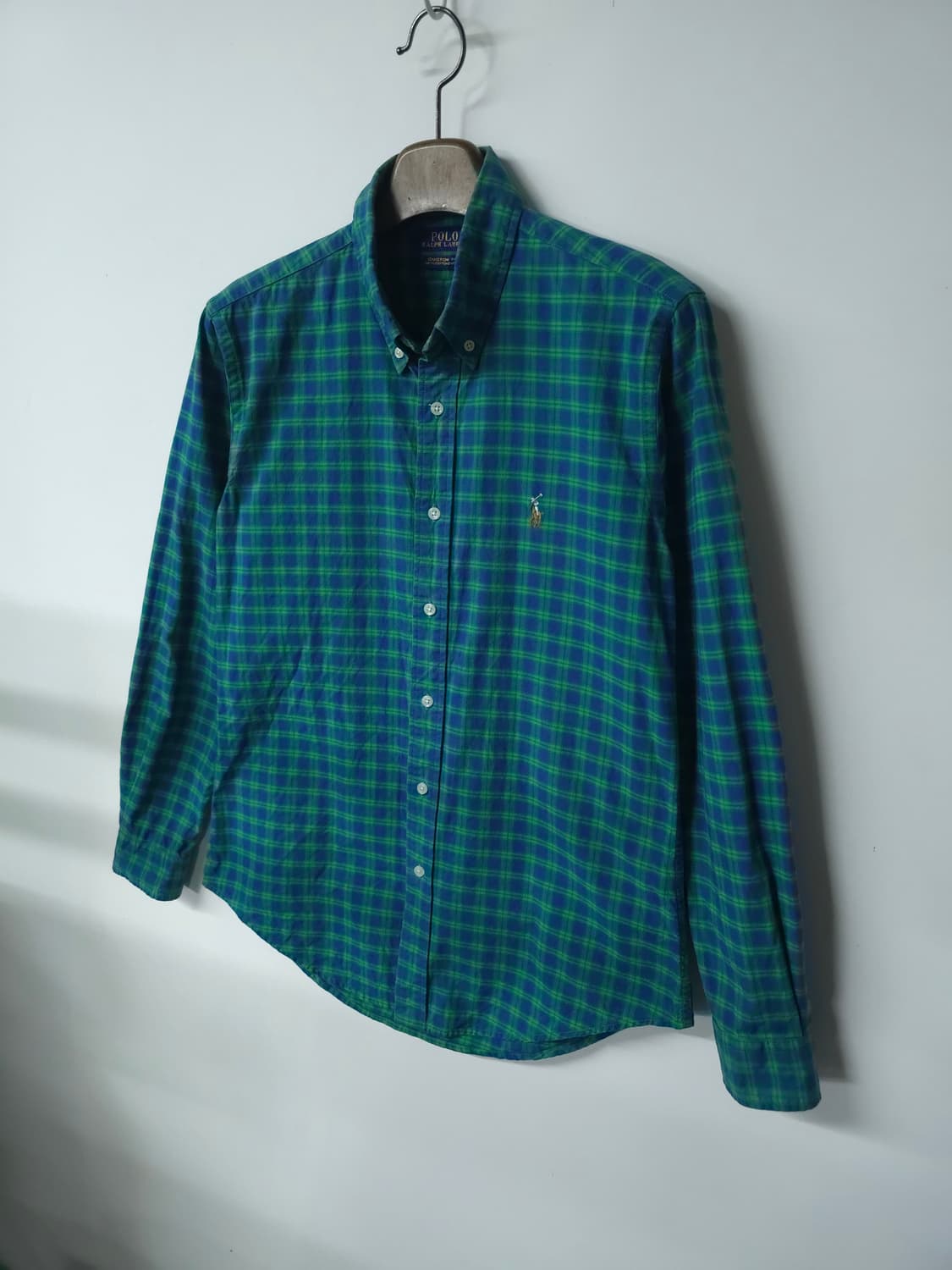 폴로 랄프로렌 체크 남방 M 상품이미지2