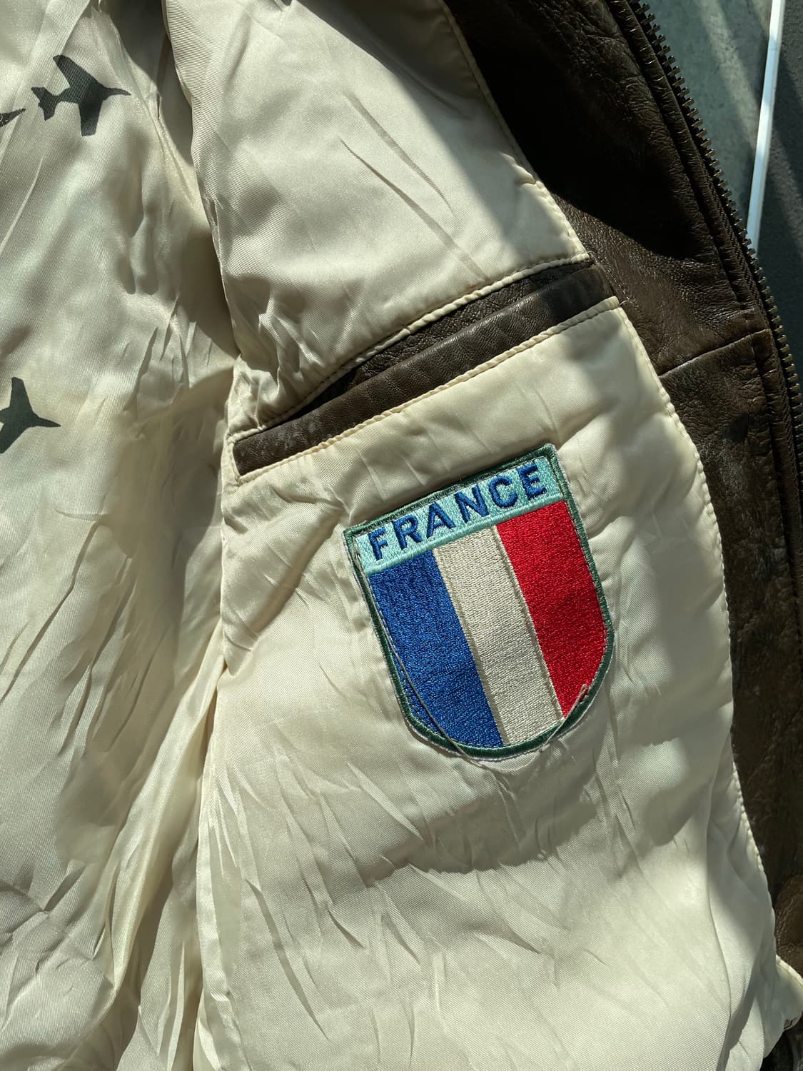 아비렉스g1 프랑스 곡예비행단 플라이트자켓 상품이미지9