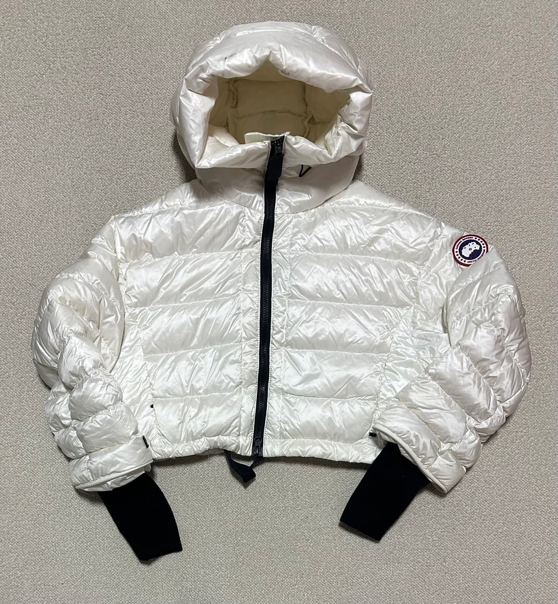 캐나다구스 x 엔젤 첸 크롭 패딩 상품이미지2