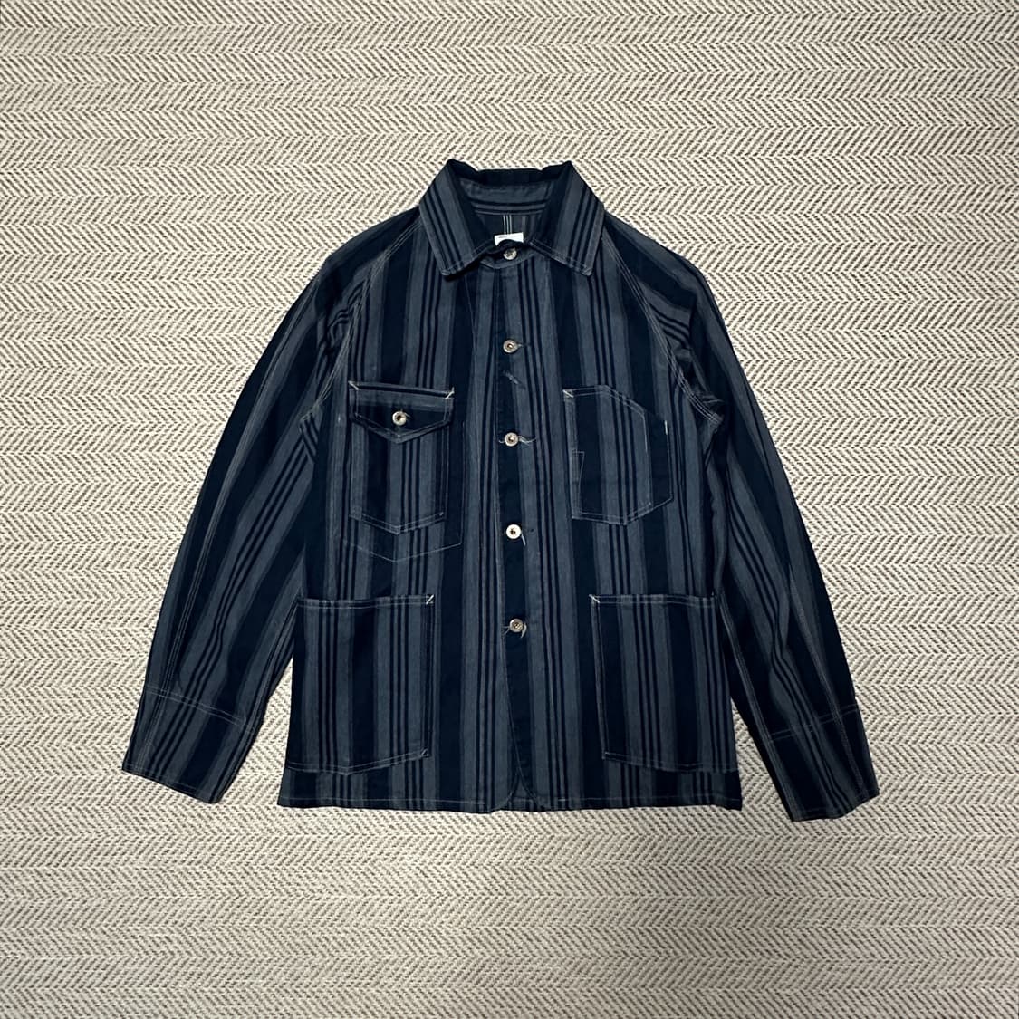 POST OVERALLS usa made denim jacket 상품이미지1