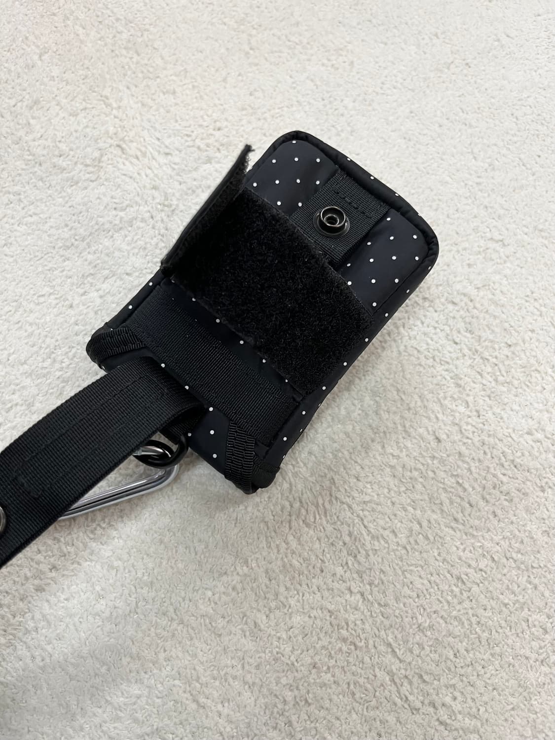 포터 도트 파우치 지갑 블랙 상품이미지8