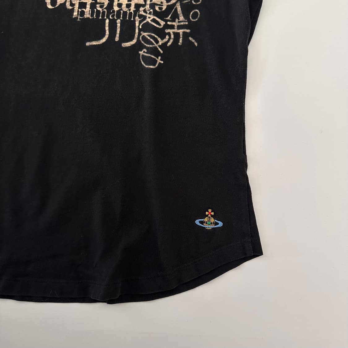 비비안웨스트우드 레드라벨 orb로고 반팔 티셔츠 상품이미지3