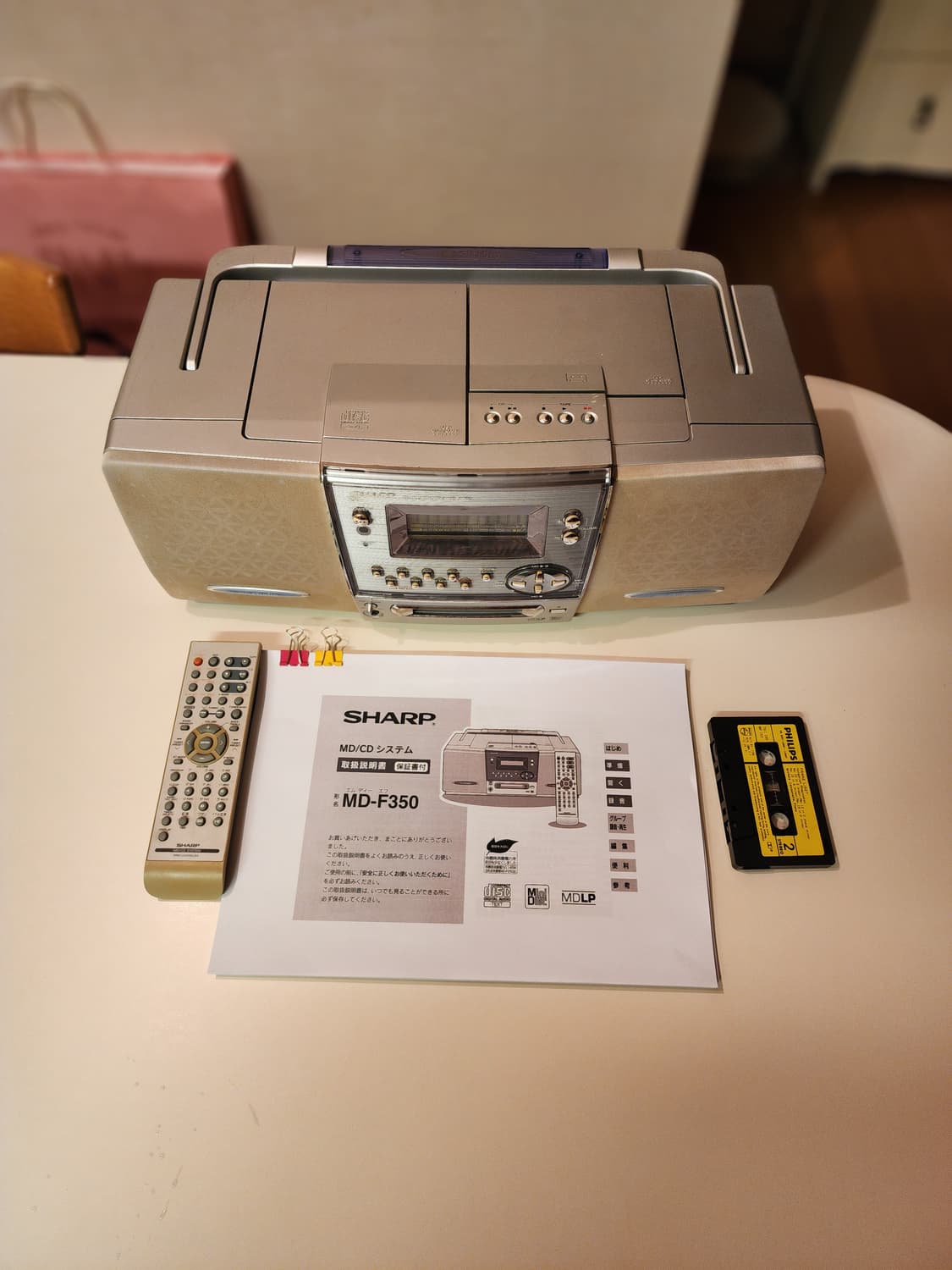 일본 SHARP MD STUDIO MD-F350 거의 새제품  상품이미지1