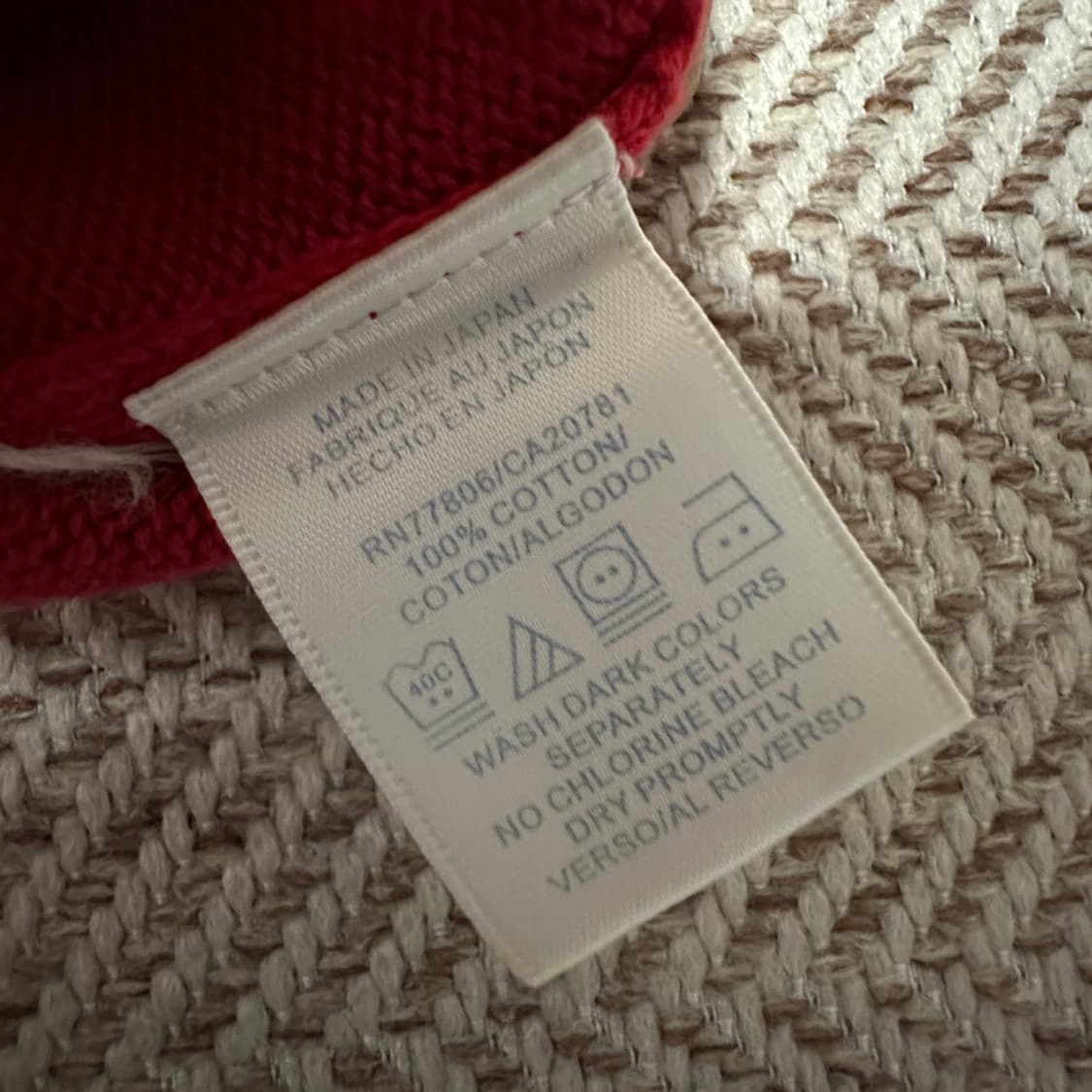 TOMMY JEANS japan made woman cotton knit 상품이미지4