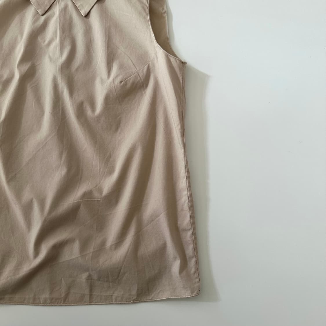 질샌더 네이비 jil sander navy 민소매 블라우스 상품이미지3