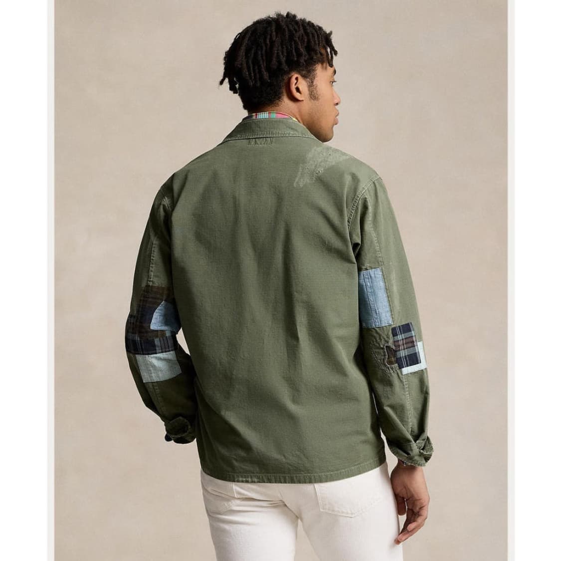 폴로 패치워크 정글 퍼티그 자켓 M 상품이미지2