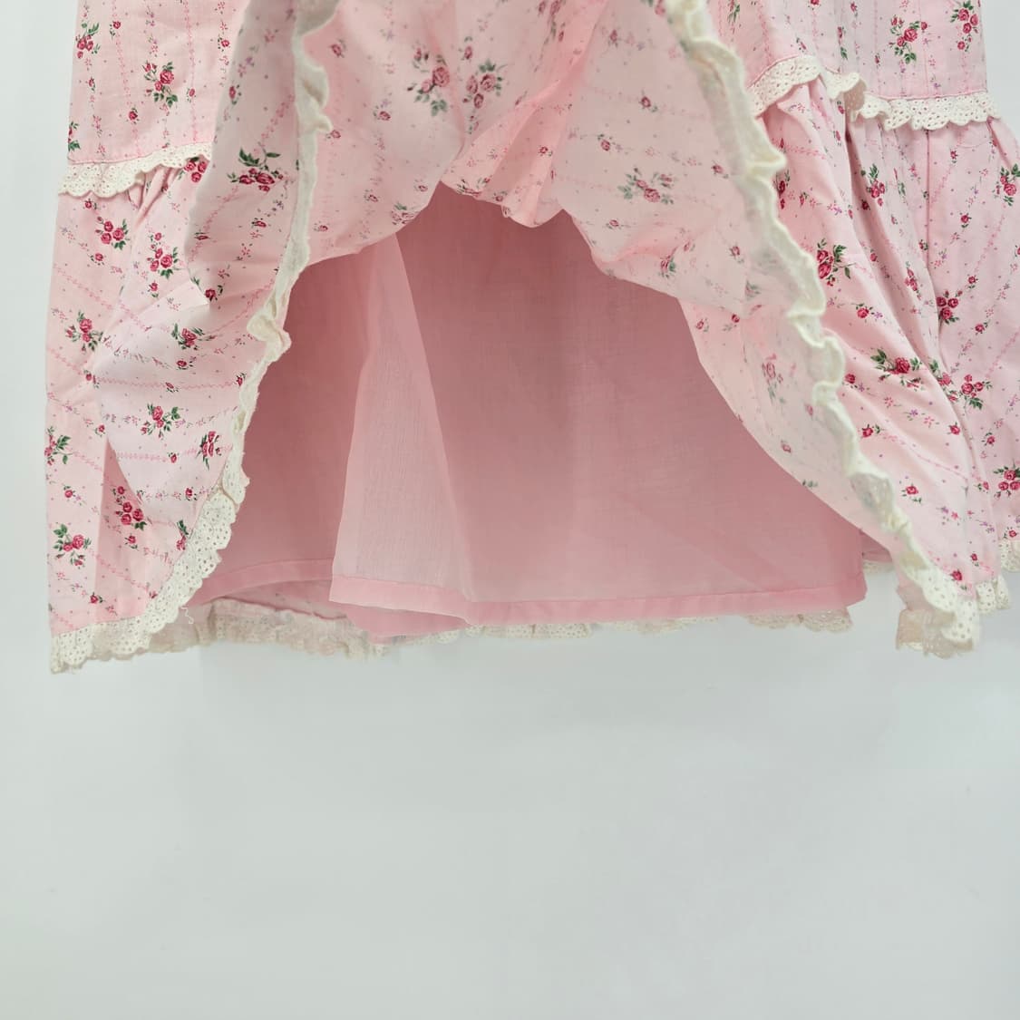 사랑스러운 꽃무늬 미디 스커트 상품이미지5