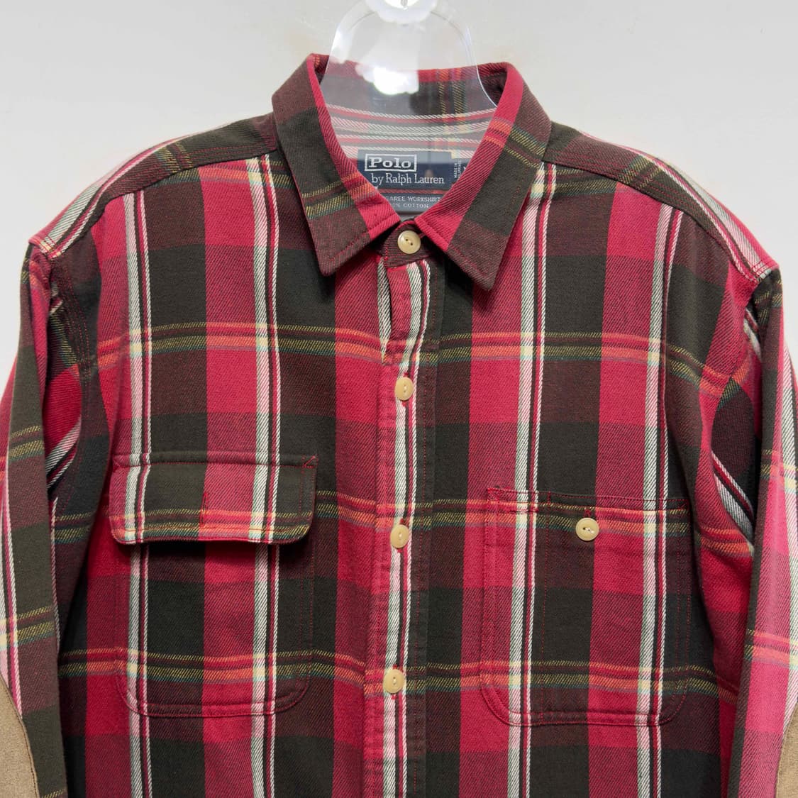 폴로 랄프로렌 암레더 체크 워크 셔츠 상품이미지2