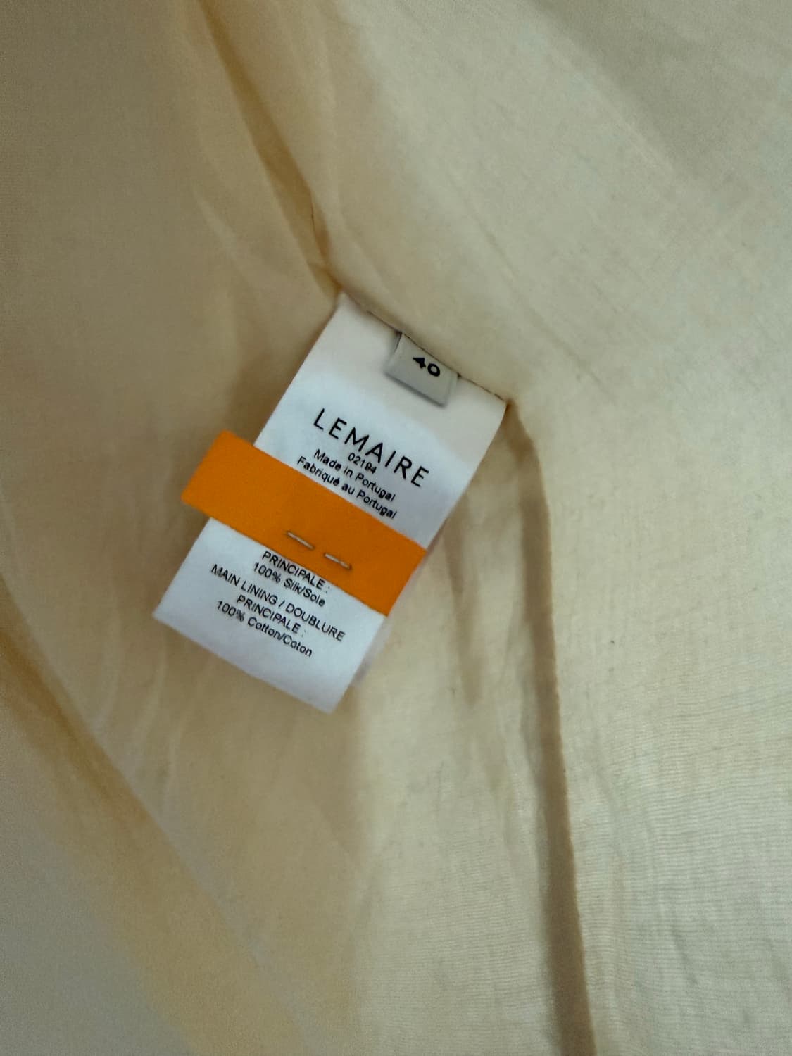 LEMAIRE Light Pointed Collar Shirt 상품이미지5