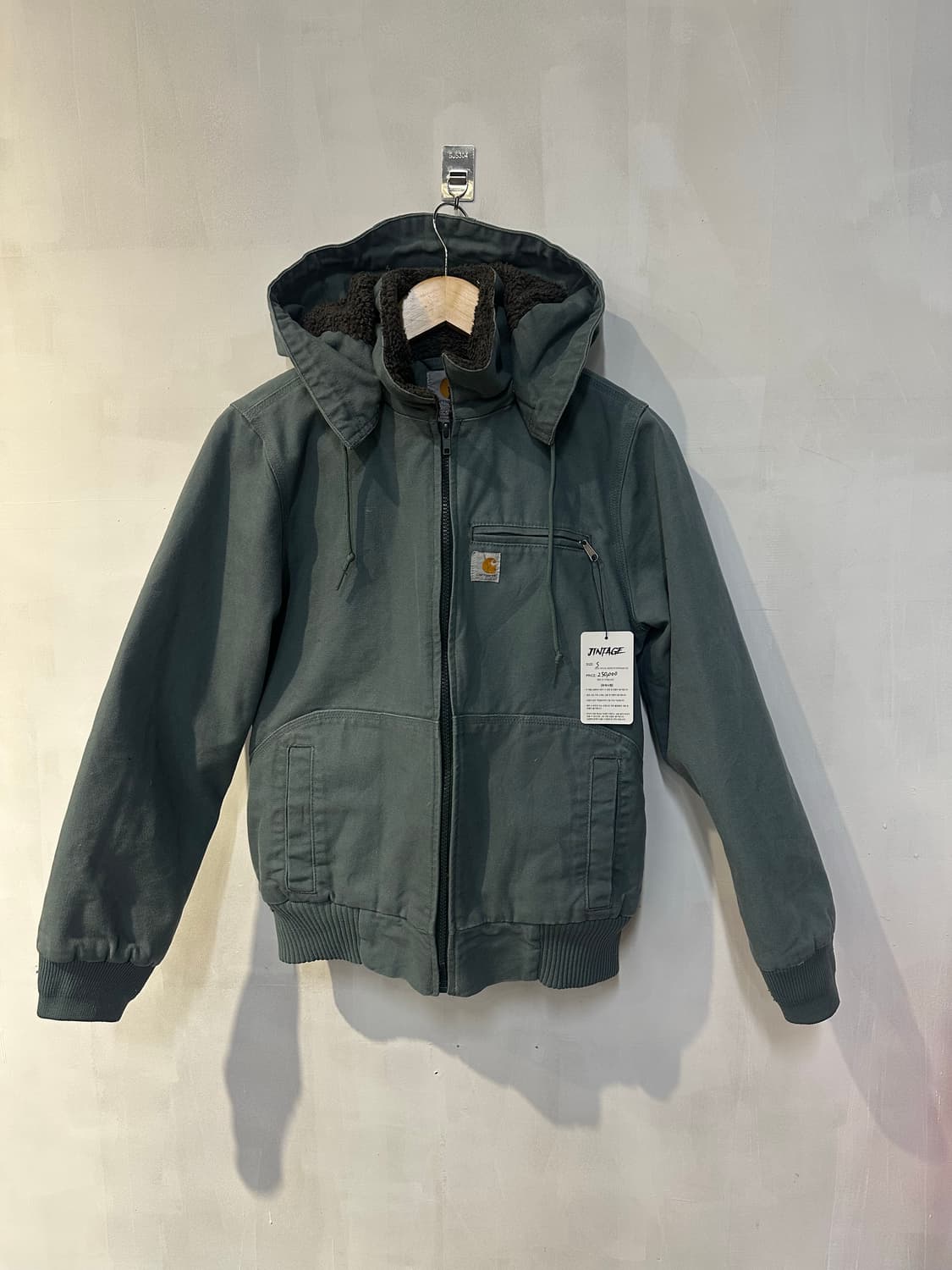 00s USA 칼하트 빈티지 덕액티브(탈부착후드) S 상품이미지1