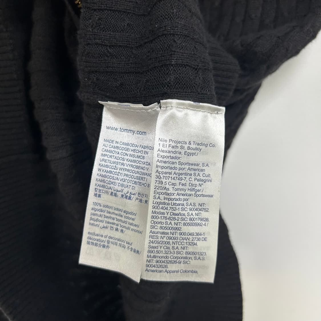 타미힐피거 니트집업[1661] 상품이미지7