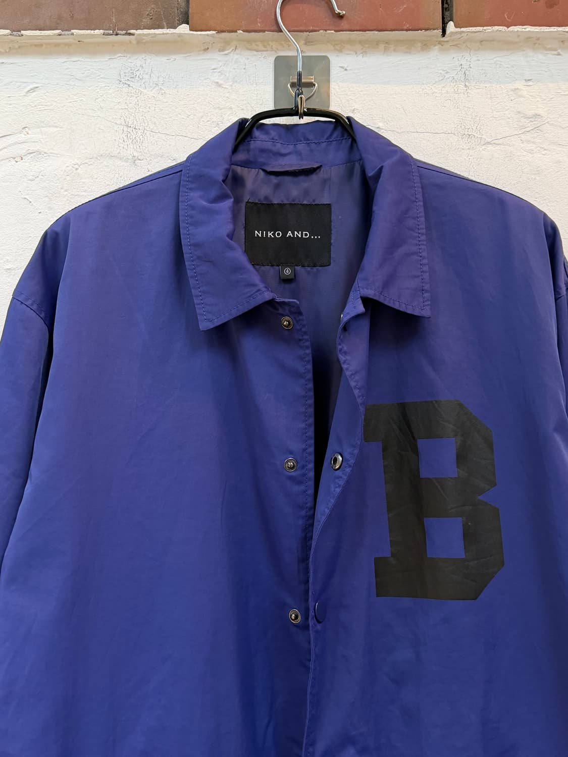 Niko And 나일론 혼방 코치 자켓 4 상품이미지5