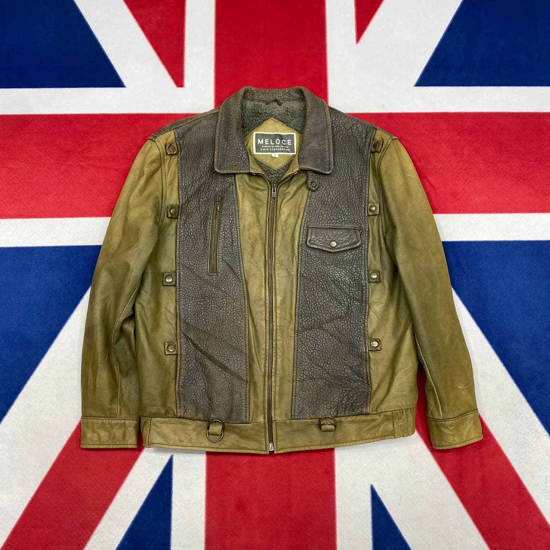 JPN 양가죽 자켓 M 실측 L  상품이미지1