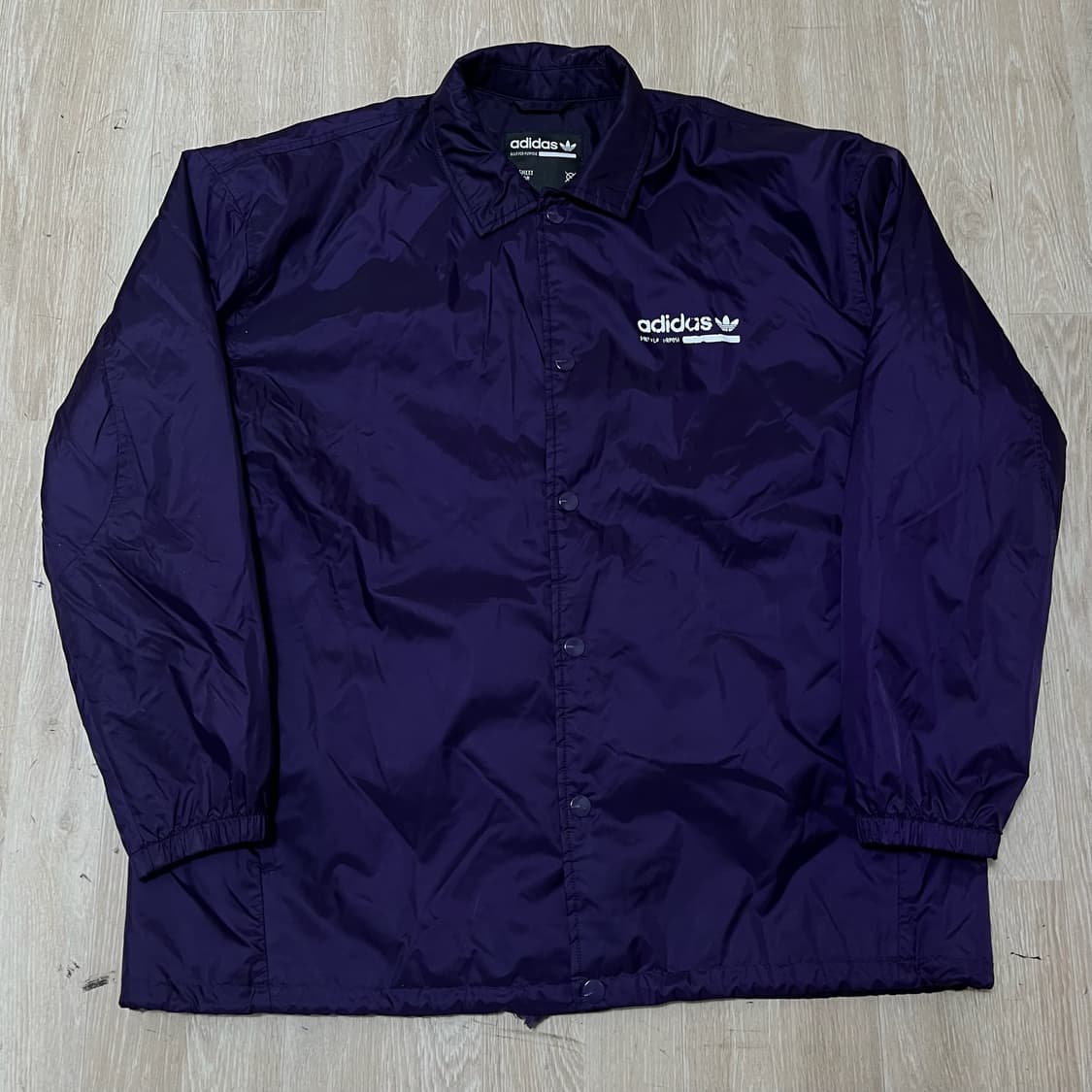 아디다스 남성 빅로고 바람막이 코치자켓 XXL/110  상품이미지1