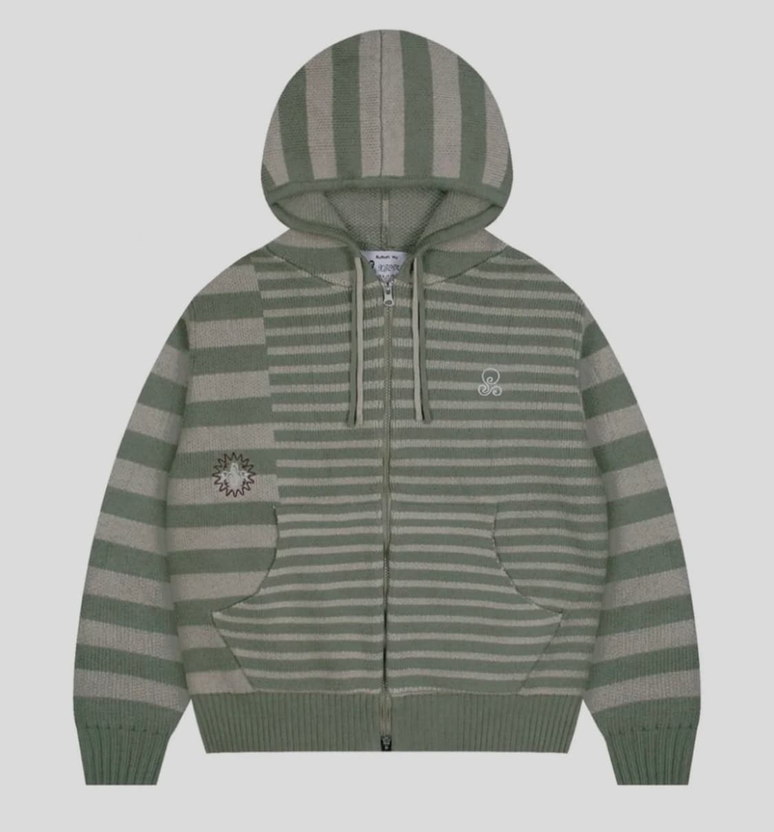 엑스톤즈 스트라이프 후드집업 상품이미지4