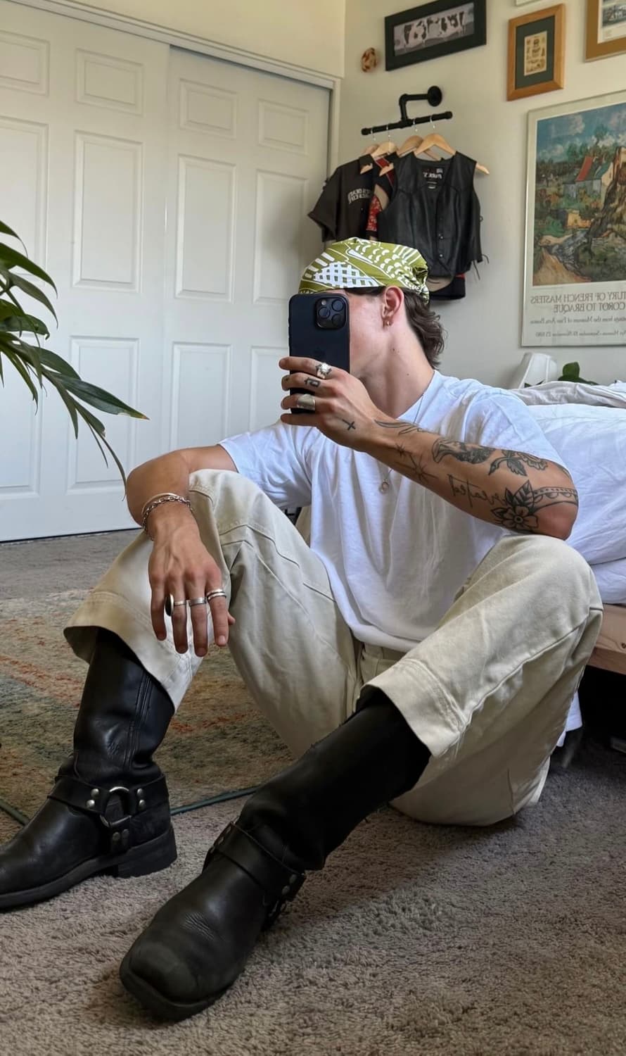 할리데이비슨 모터사이클 부츠 엔지니어 부츠 사이드짚 상품이미지3