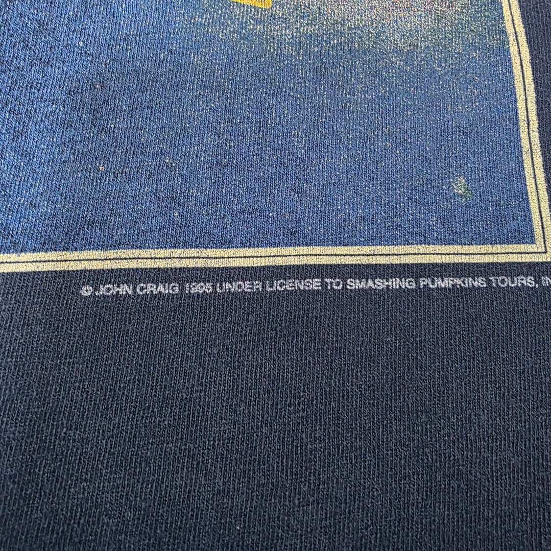 [OS] 90s 스매싱펌킨스 인피니트 새드니스 네이비 빈티지 밴드티 상품이미지4