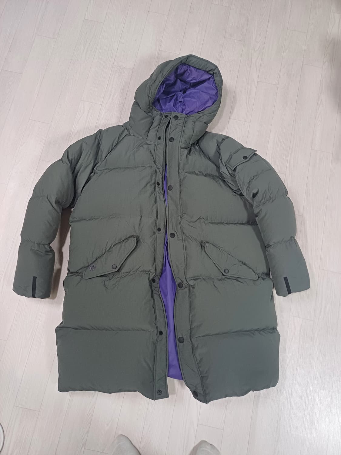 비헤비어 롱다운패딩 S사이즈 상품이미지2