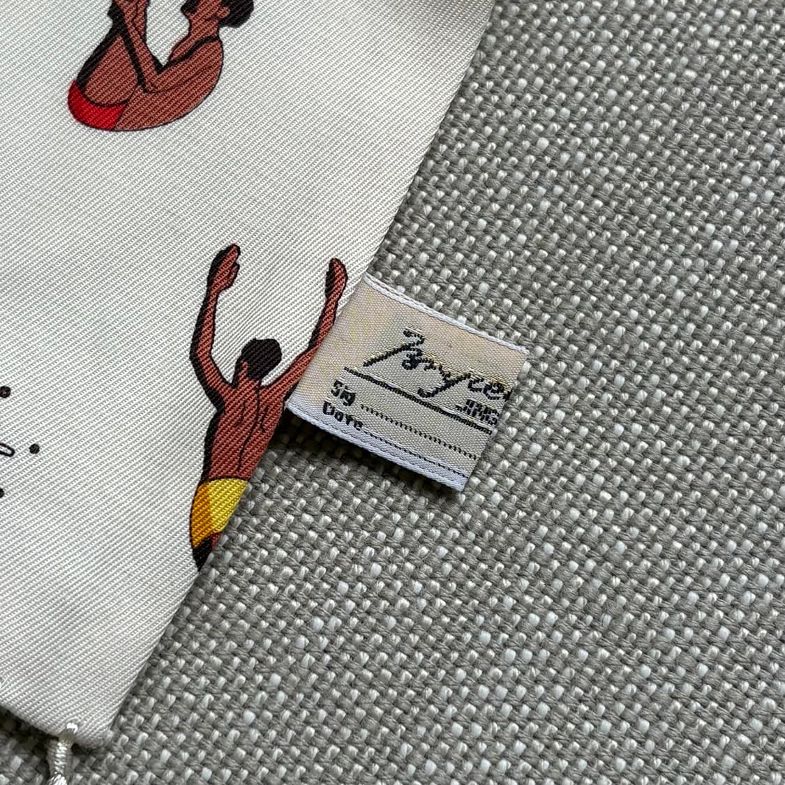 BRYCELAND’S 다이빙 레이온 프린지 스카프 상품이미지4