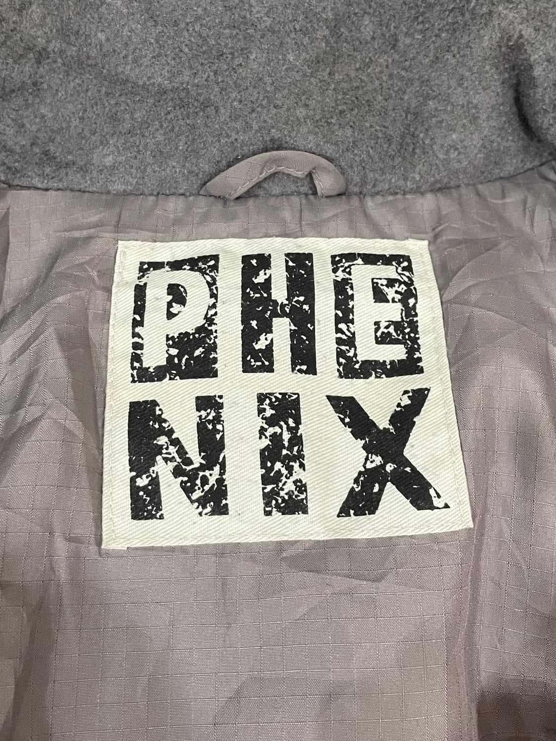 (빈티지)90‘s 샘플 PHENIX 피닉스 올오버 프린팅 스키 아노락 상품이미지3