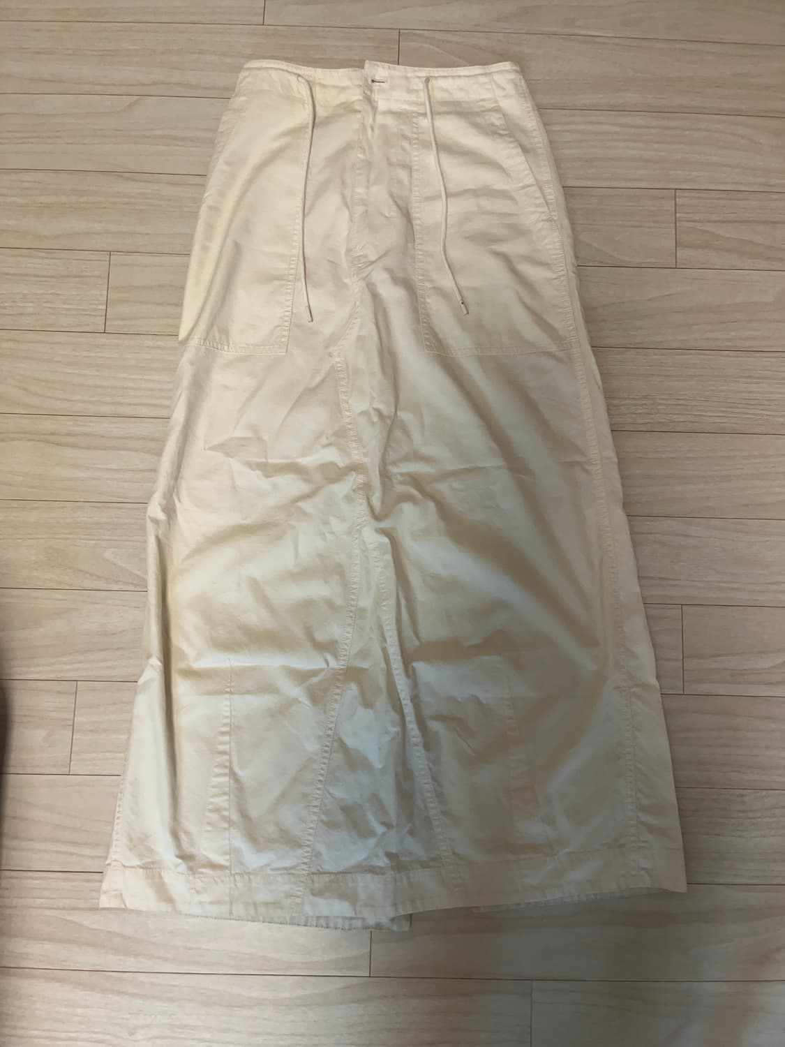 리본빛 디토스커트 아이보리 s 상품이미지2