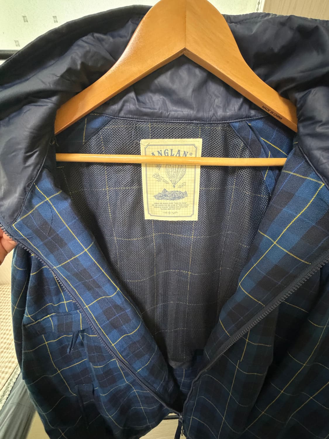 앵글런 시티보이룩 바람막이 상품이미지8