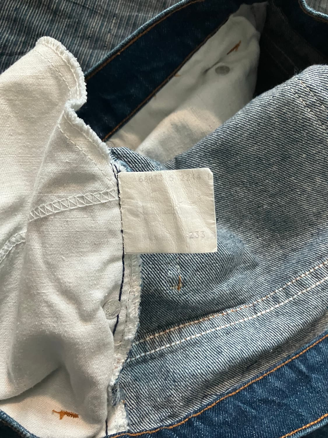 🇺🇸 80s USA 빈티지 리바이스 517 부츠컷 데님 팬츠 상품이미지8