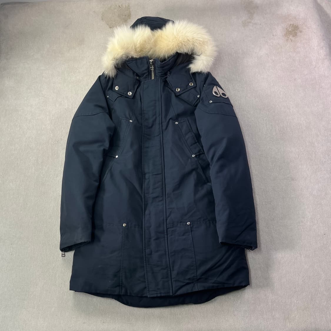 95 무스너클 스틸링 화이트 폭스 파카 상품이미지1