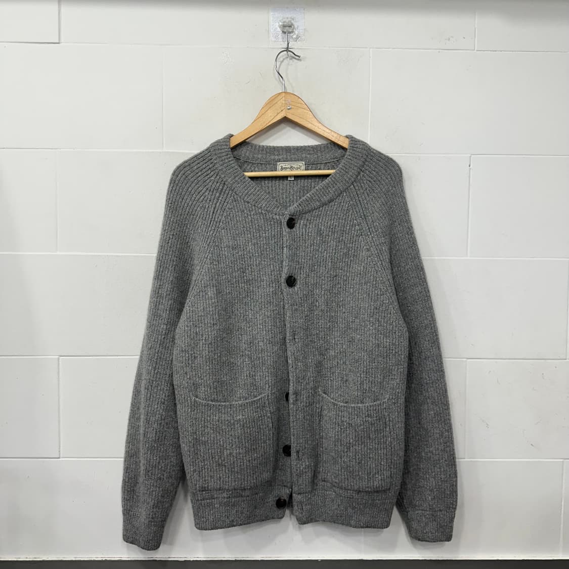 부기 홀리데이 울 가디건 상품이미지1