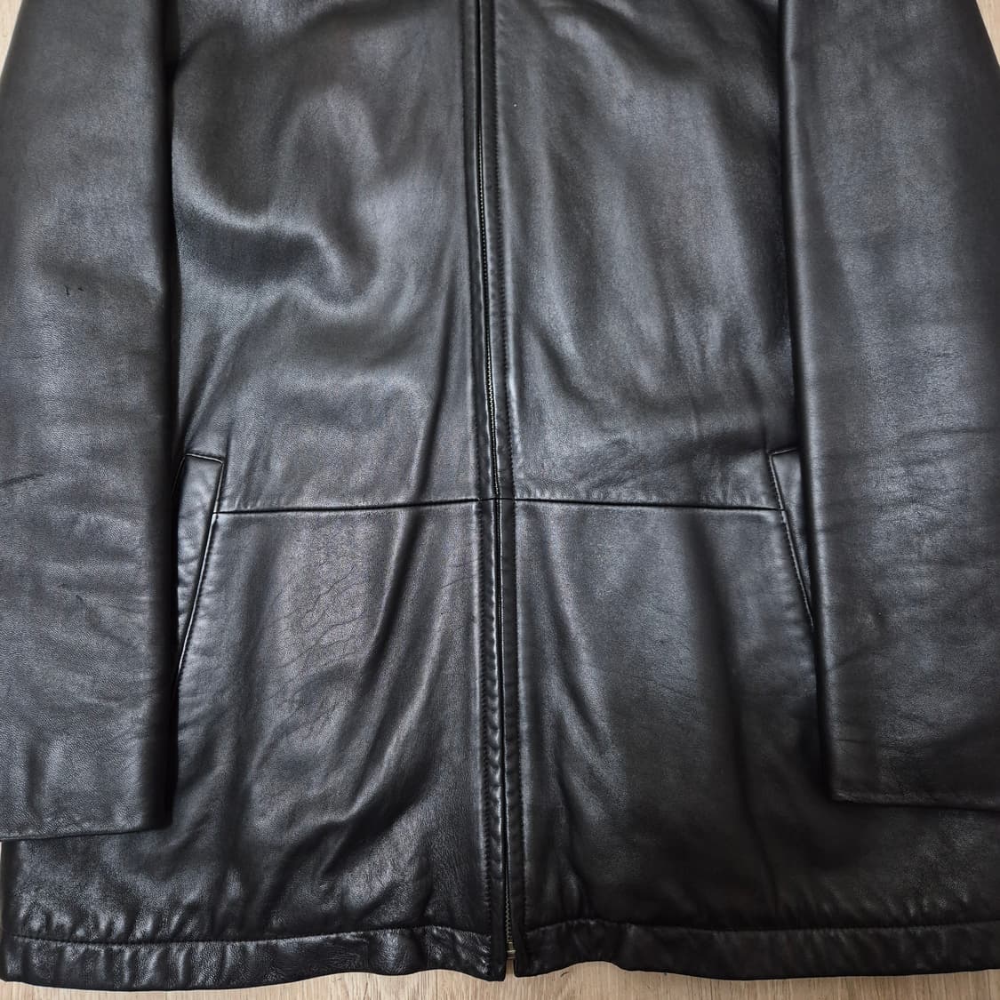 가디스 여성 라이더 양가죽자켓 M(95) 상품이미지3