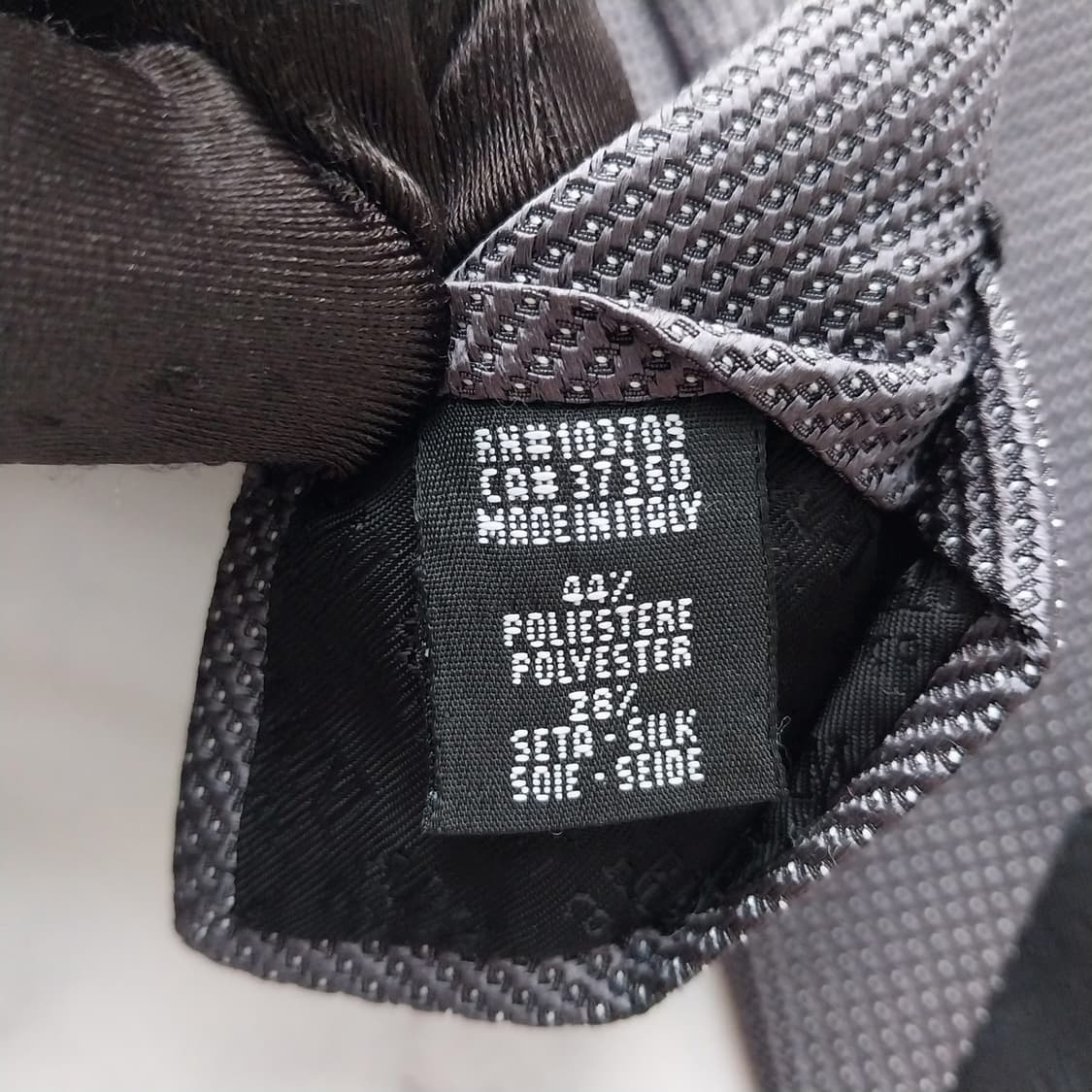 아르마니 꼴레지오니 실크&폴리 넥타이 8.2cm A+등급 K1455
 상품이미지10