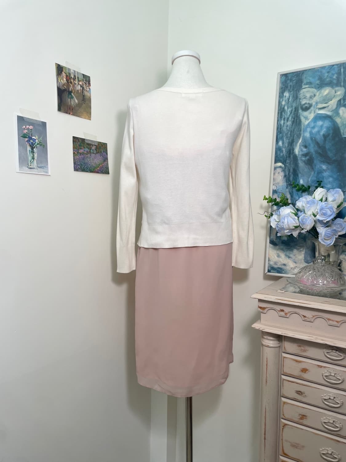 JILL STUART pink ivory cubic bow pocket 상품이미지4